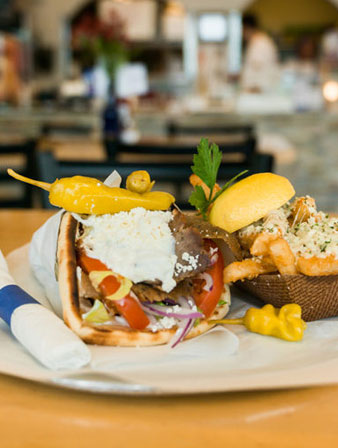 food by The Great Greek Mediterranean Grill