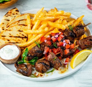 AUSTRALIAN LAMB SOUVLAKI