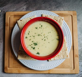 AVGOLEMONO SOUP