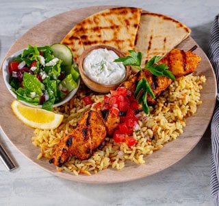 SOUVLAKI PLATE