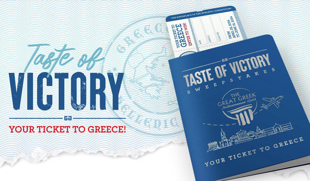 Great Greek Mediterranean Grill ‘Taste of Victory’ Sweepstakes